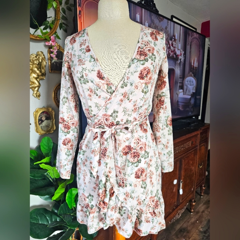Vintage inspired wrap dress size XS